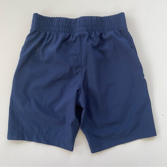 NIKE x 3BRAND Little Boys White Navy Blue Polo Shorts Set Performance Size 4/5 - Picture 8 of 9